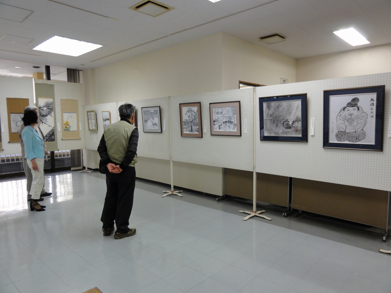 東京都退職校長会絵画クラブ 第27回 水墨画みすみ会展