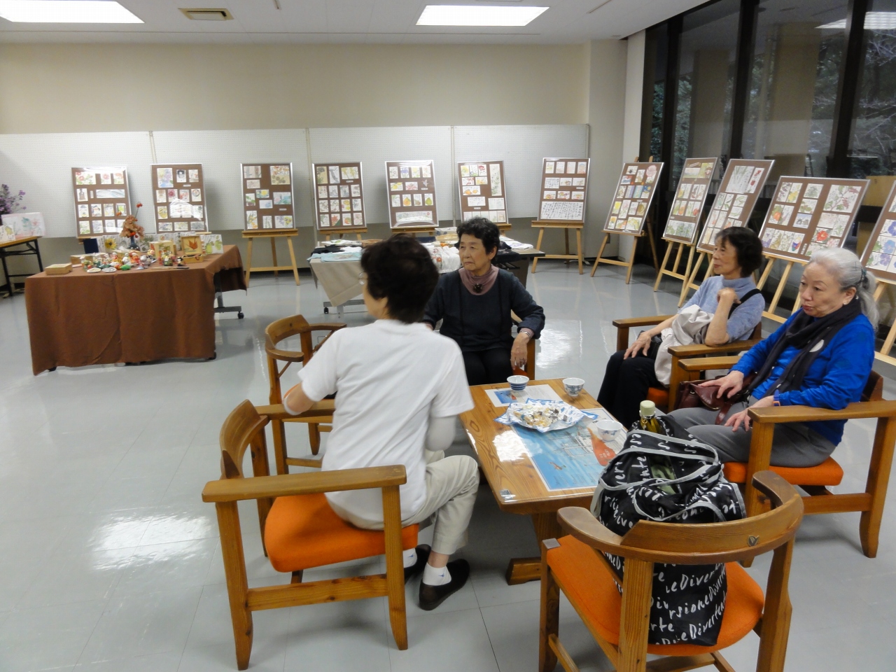 第13回 新宿絵手紙花の会展