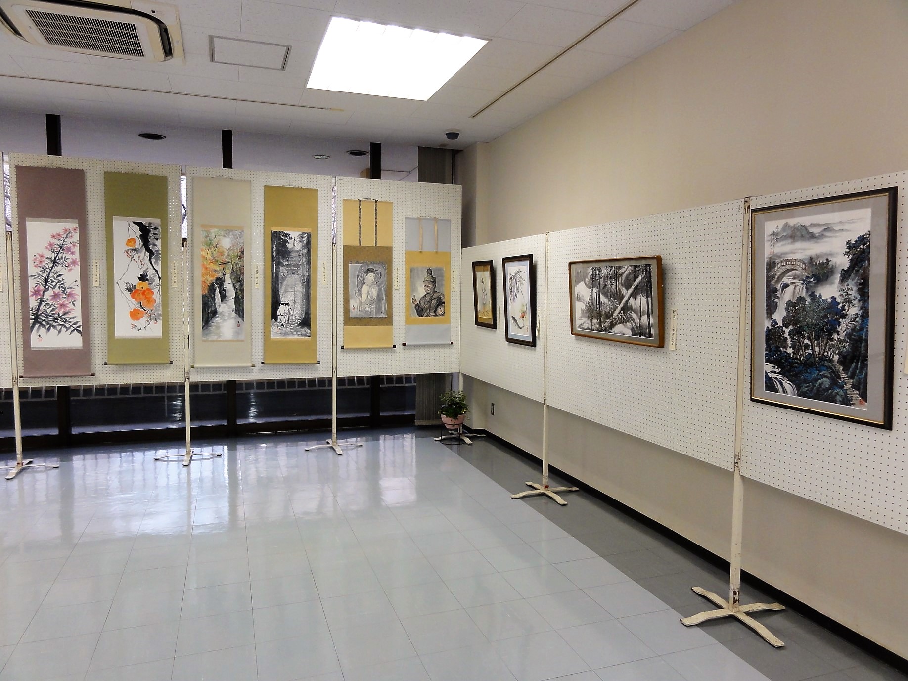 第29回東京都退職校長会絵画クラブ 水墨画みすみ会作品展